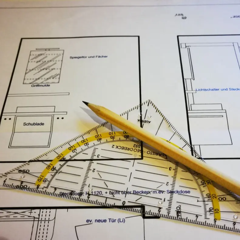 Planung Tischlerei Vergud